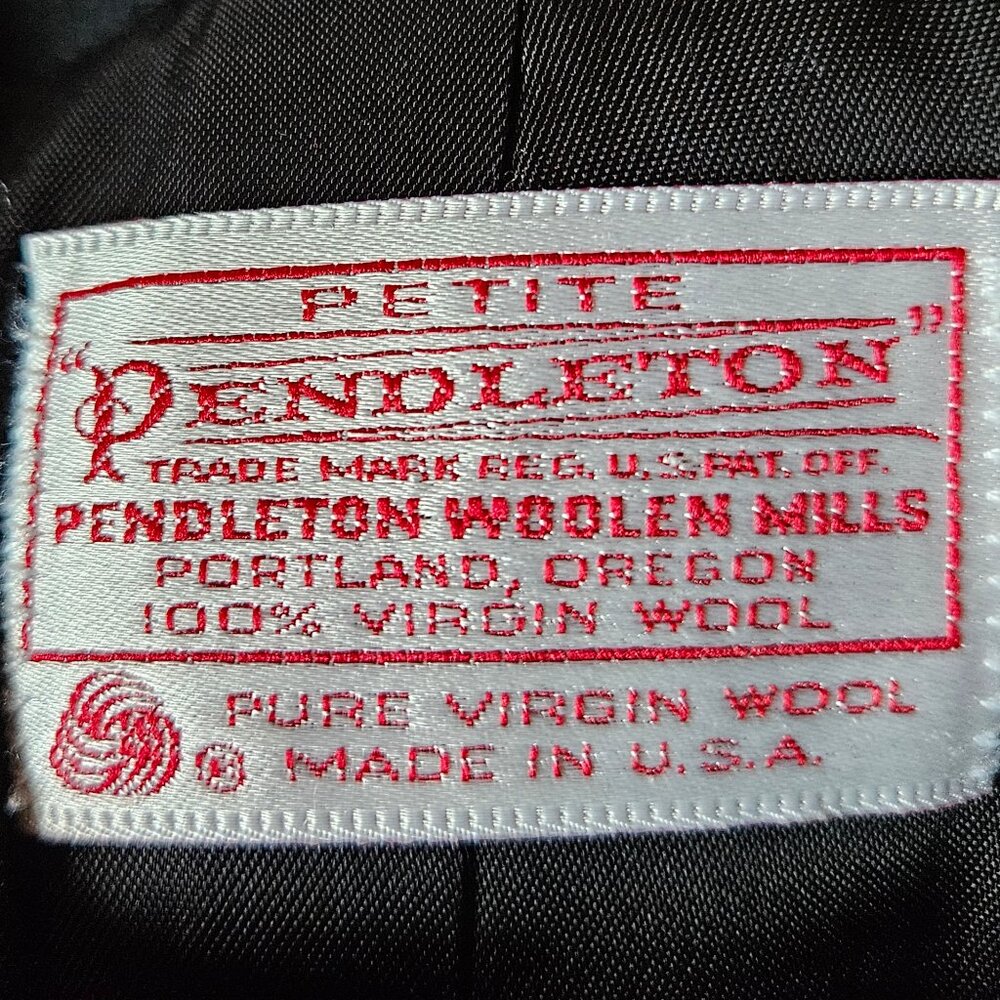 Pendleton Wool Blazer - Black - image 3